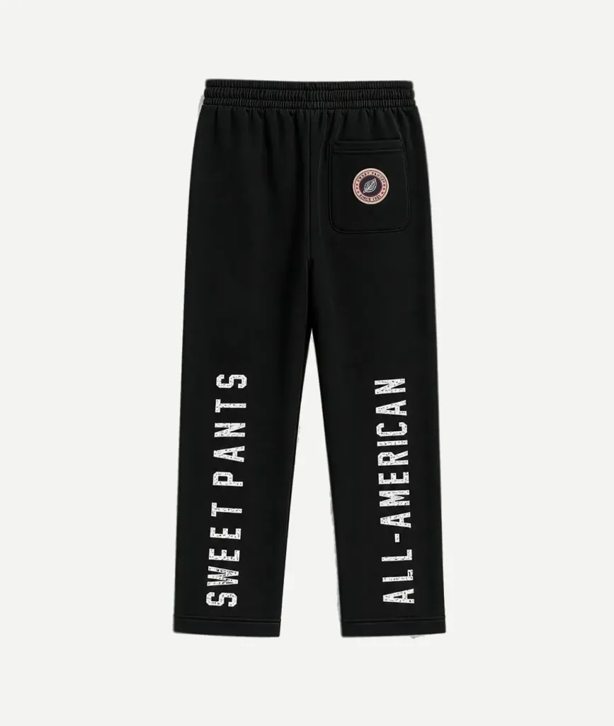 [KAMERICANJOGGBLACK] Jogging AMERICAN Kids "Black" - KAMERICANJOGGBLACK (6Y)