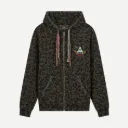 Sweatshirt Zippé Kids MOON "Black Heart" - MOONBLACKHEART