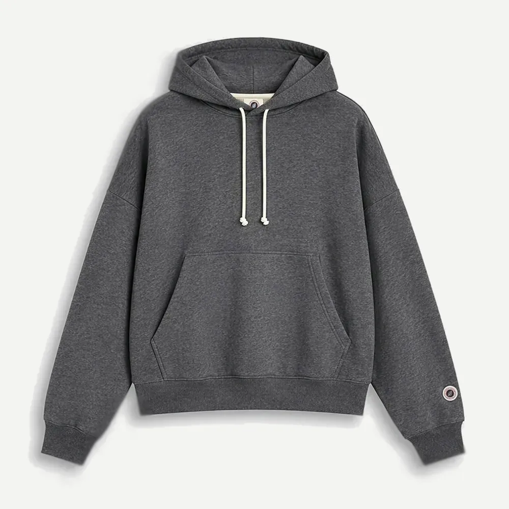 [FICONICHOOD26DARKMARL] Sweatshirt ICONIC HOOD26 "Dark Marl" - FICONICHOOD26DARKMARL (XS)