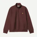 Half Zip American Script Sweatshirt "Amarone" - I027014_826_XX