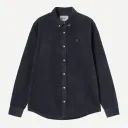 L/S Madison Cord Shirt "Dark Navy" - I029958_1C_XX