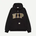 Hooded WIP Sweat Jacket "Black / Stone Washed" - I034691_89_06