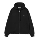 Hooded Mack Sweat Jacket "Black / Wax"