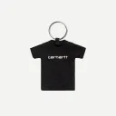 Mini Script Tee-Shirt Keychain "Black"