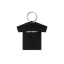 Mini Script Tee-Shirt Keychain "Black"