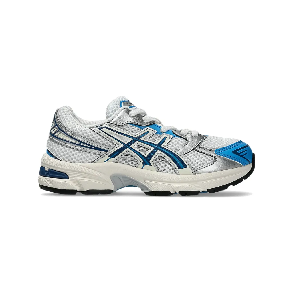 GEL-1130 Kids "White / Twilight Blue" - 1204A170-109