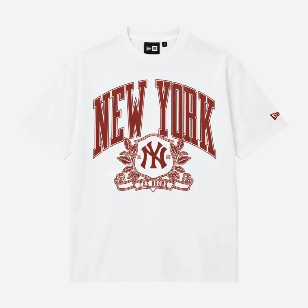[60897393] Tee-shirt Oversize New York Yankees "Blanc" (S)