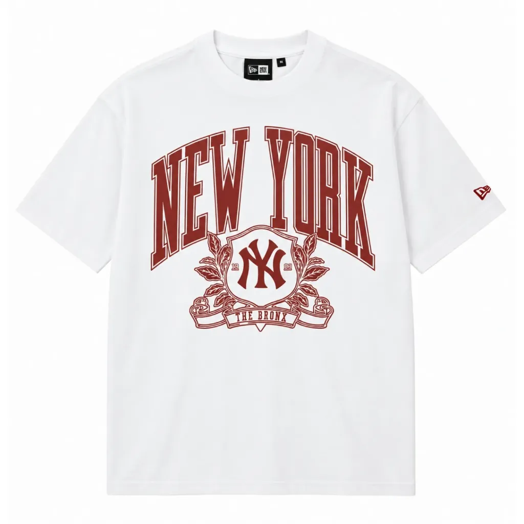 Tee-shirt Oversize New York Yankees "Blanc"