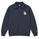 Sweat Quarter Zip New Era L.A. Dodgers "Navy" - 60897465