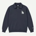 Sweat Quarter Zip New Era L.A. Dodgers "Navy" - 60897465