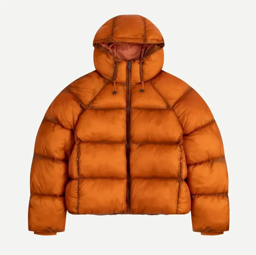 [2610136] Puffer Jacket Manches Raglan DIAS "Hawaiian Sunset" - 2610136 (XS)