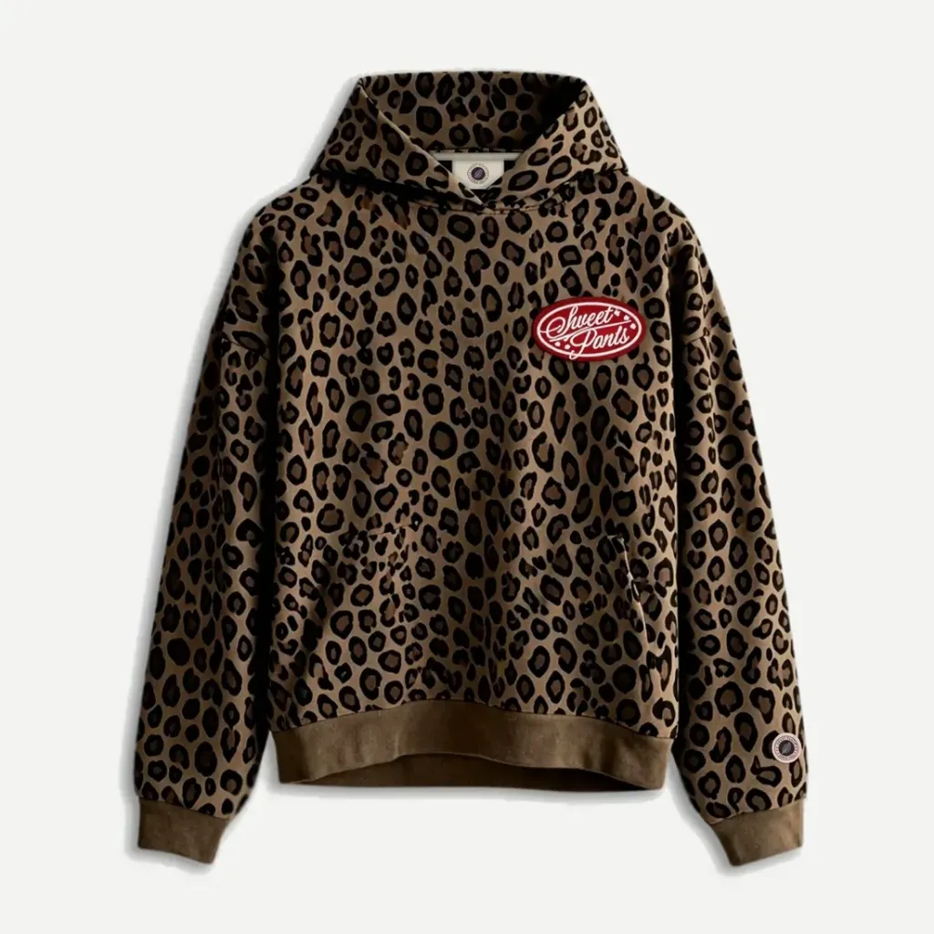 [BEVERLYHOODLEO] Sweatshirt BEVERLY HOOD PRINT "Léopard" - BEVERLYHOODLEO (XS)
