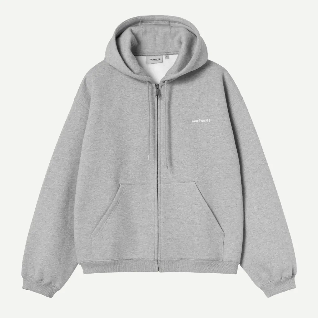Hooded Ebbert Jacket "Grey Heather / White" - I037114_00D_XX