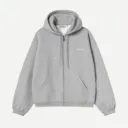 Hooded Ebbert Jacket "Grey Heather / White" - I037114_00D_XX