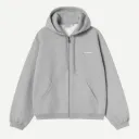 Hooded Ebbert Jacket "Grey Heather / White" - I037114_00D_XX