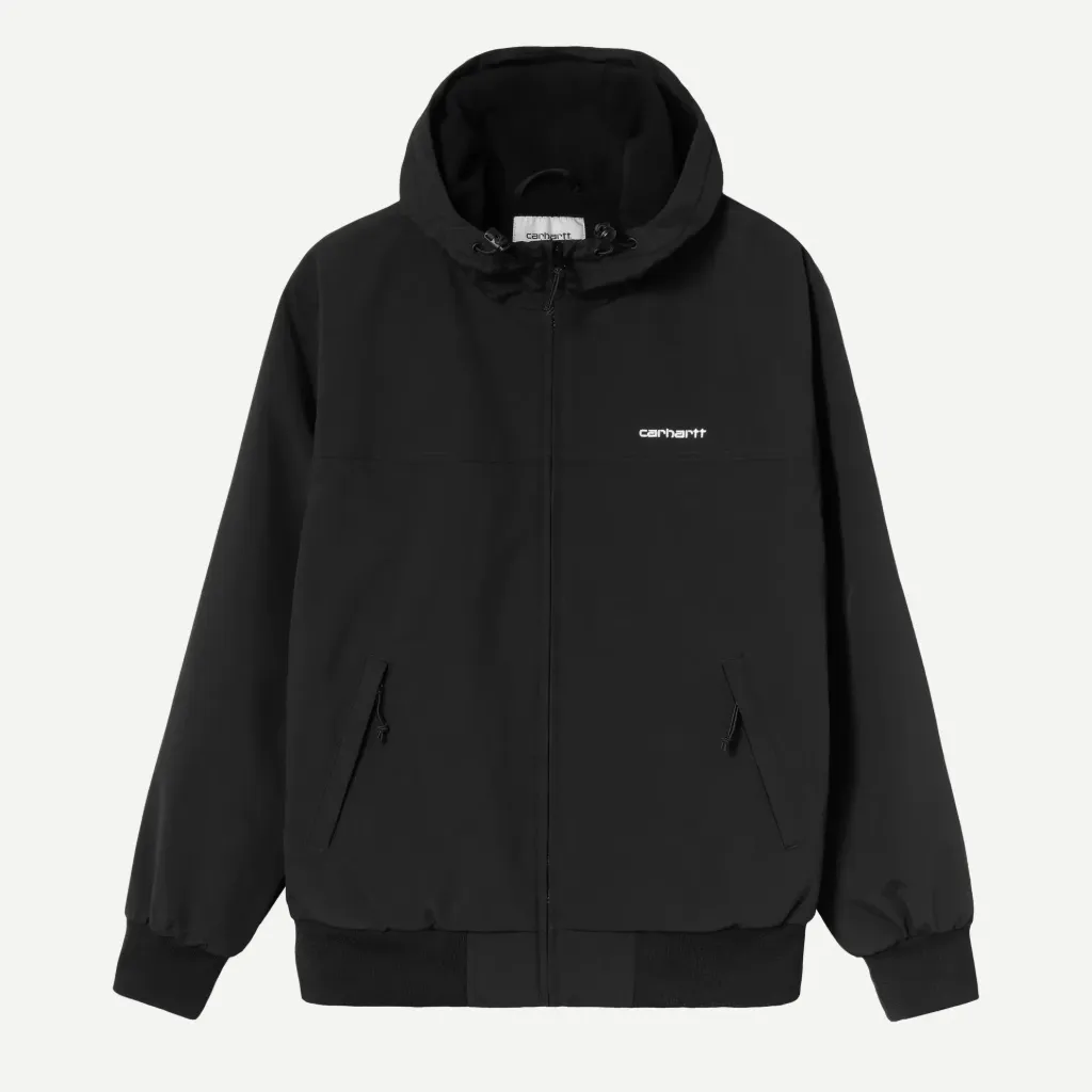 Hooded Sail Jacket "Black / White" - I028436_0D2_XX