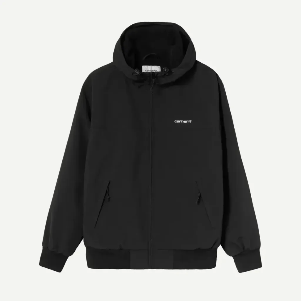 [I028436_0D2_XX] Hooded Sail Jacket "Black / White" - I028436_0D2_XX (XS)