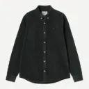 L/S Madison Cord Shirt "Raven" - I029958_3T6_XX