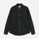 L/S Madison Cord Shirt "Raven" - I029958_3T6_XX