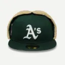59FIFTY Fitted Dogear Athletics MLB World Series "Vert Foncé" - 6091598