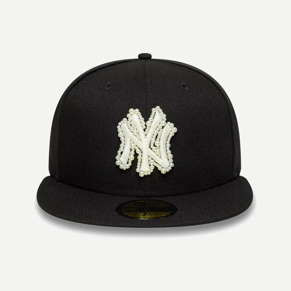 59FIFTY Fitted New York Yankees MLB Faux Pearl "Black" - 60852403
