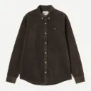 L/S Madison Cord Shirt "Tobacco" - I029958_47_XX