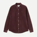 L/S Madison Cord Shirt "Amarone" - I029958_826_XX
