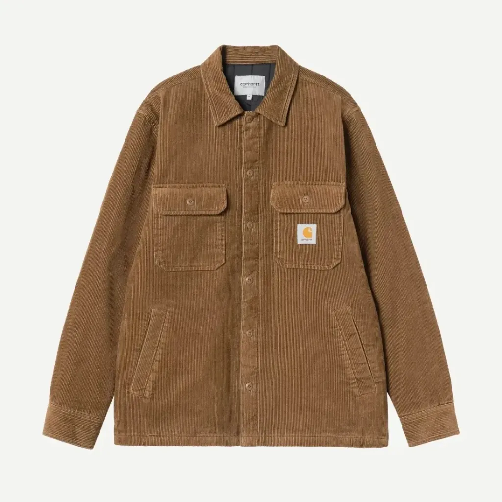 [I028827_3TG_XX] Whitsome Shirt Jacket "WIP H Brown" - I028827_3TG_XX (XS)