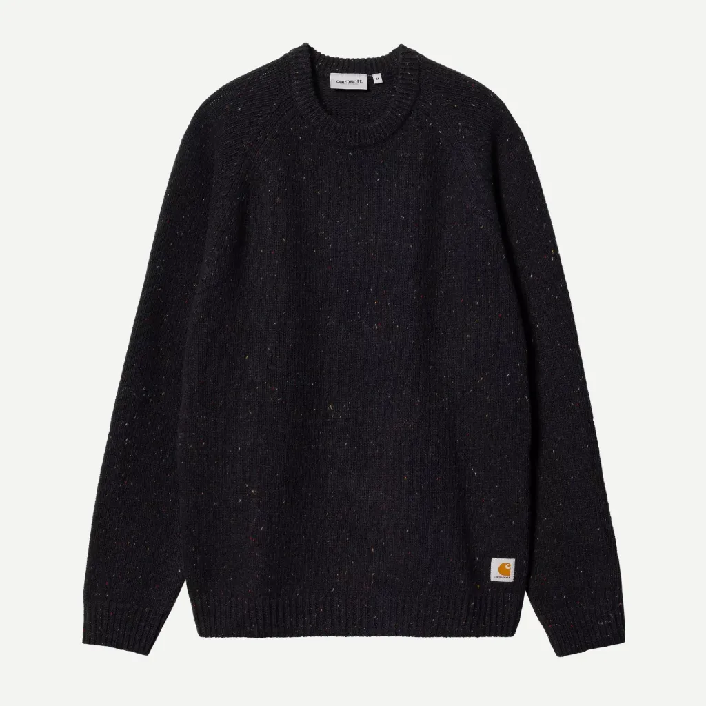 Anglistic Sweater "Speckled Dark Navy" - I010977_1T4_XX