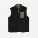 Veste Polaire LITTLE SAKI Kids "Black / Greenish" - LITSAKIBLACK