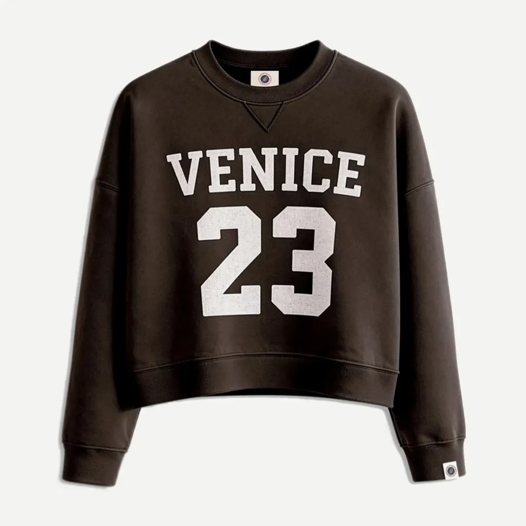 Sweat Confort SUNFADED CREW "Brown" - SUNFADEDCREW