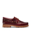 Authentic 3-Eye Boat Shoe "Burgundy"