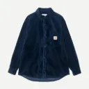 L/S Loyde Shirt "Dark Navy / Rinsed" - I037059_1C_02