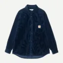 L/S Loyde Shirt "Dark Navy / Rinsed" - I037059_1C_02