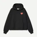 Women's Hooded Hartt Case Sweatshirt "Black" - I037243_89_XX