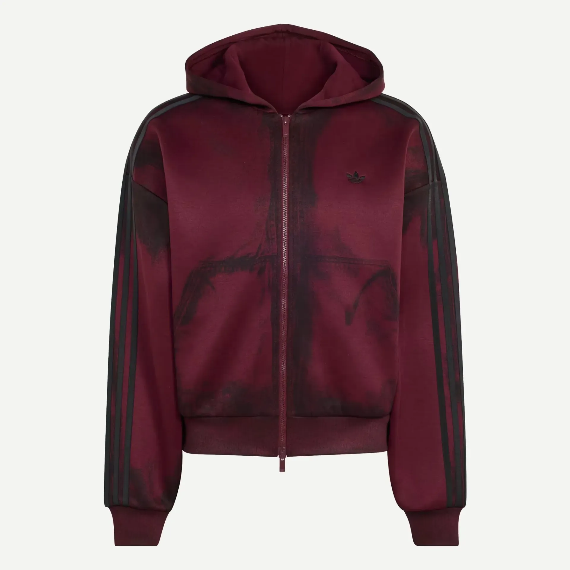 ADILENIUM 6 FULL ZIP SPACER Hoodie  "Maroon" - LH3304