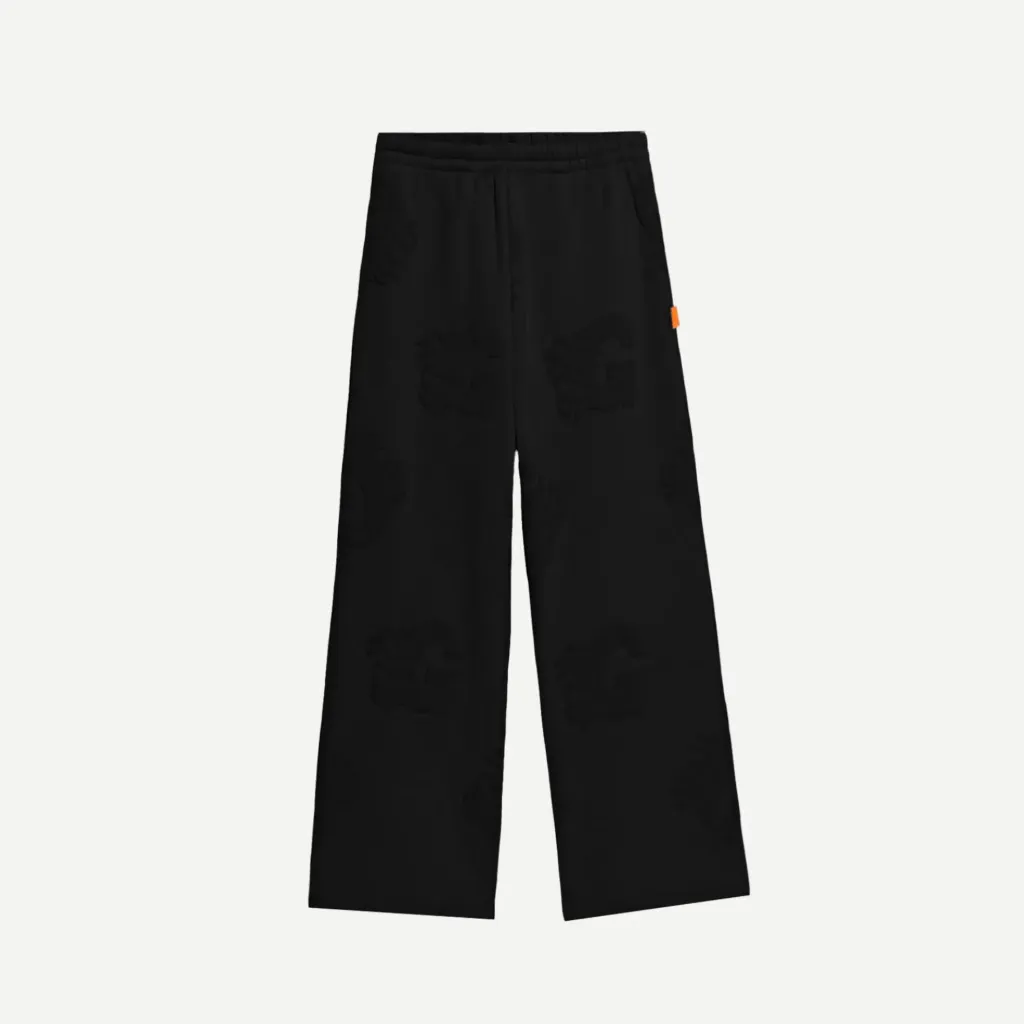 Pantalon LITTLE CLEMENT Coupe Ample "Black" - LITCLEMENTBLACK