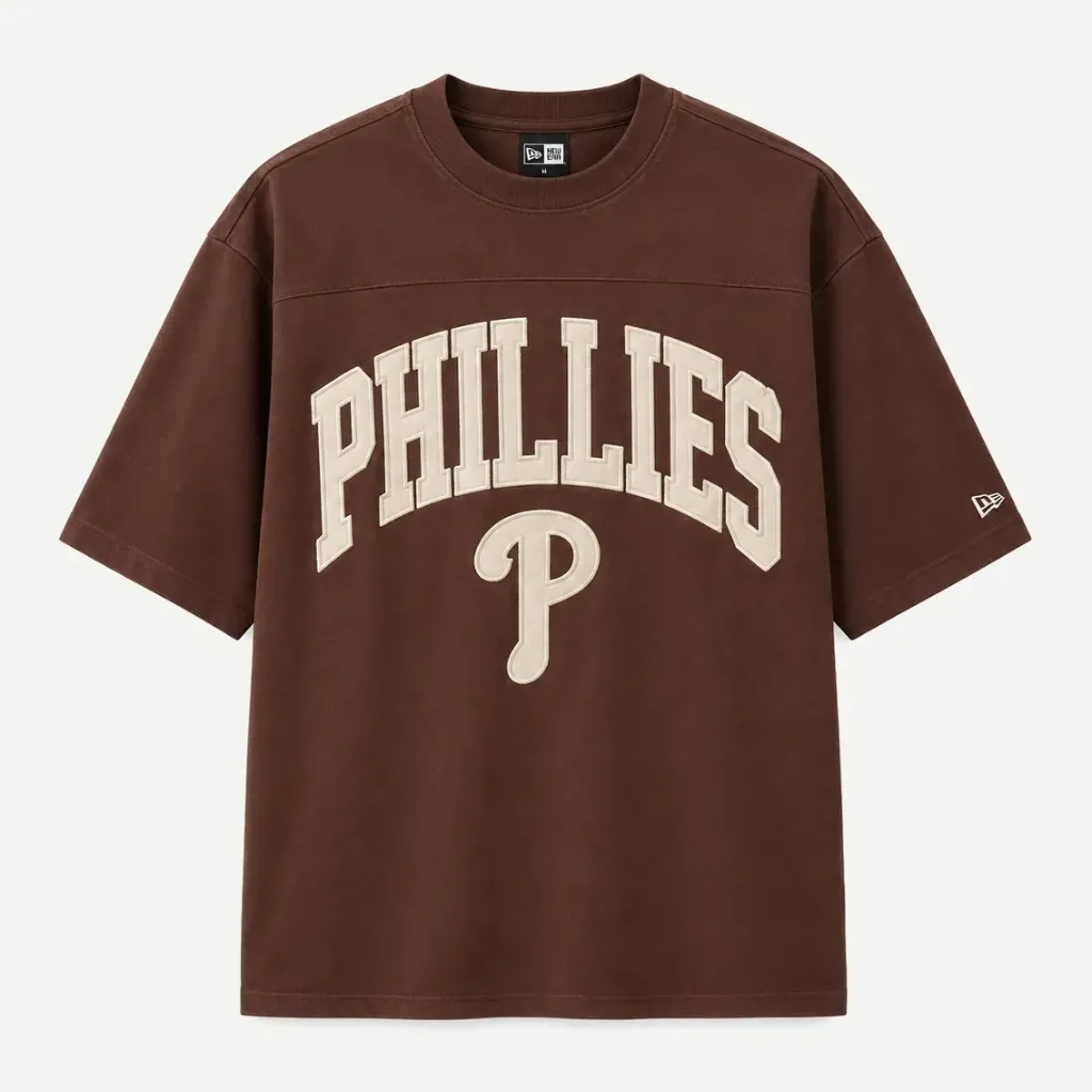 T-shirt Oversize Philadelphia Phillies MLB "Marron" - 60960415