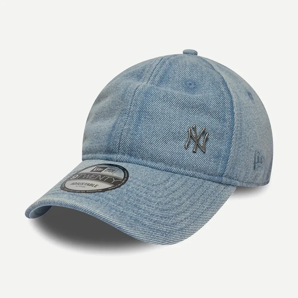 [60960221] 9TWENTY New York Yankees MLB Washed Denim "Bleu Pastel" - 60960221