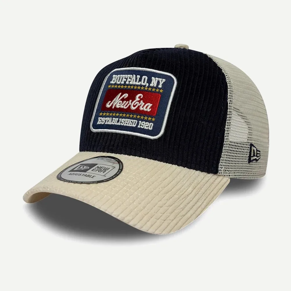 9FORTY E-Frame Trucker Cord Visor "Navy" - 60960254