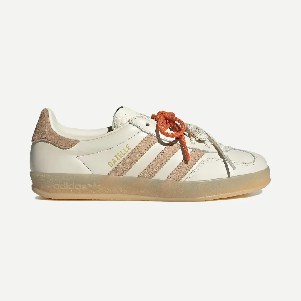 GAZELLE INDOOR 'Double Lace' "Cream White / Magic Beige" - KI7189