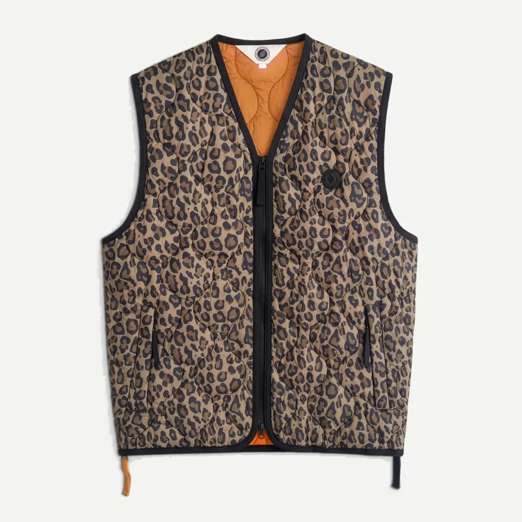 Gilet DOWN "Léopard" - GILETDOWNLEO