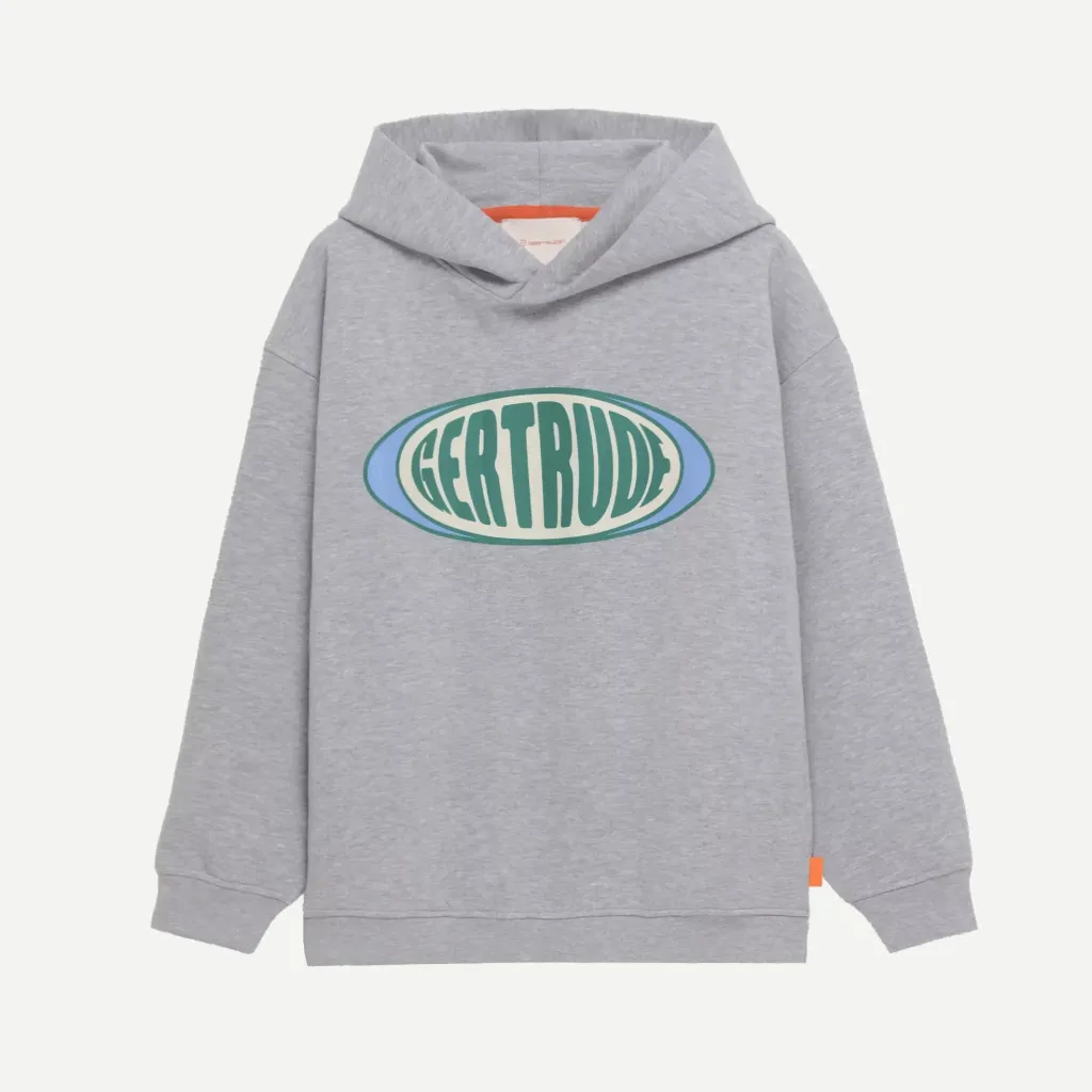 Sweatshirt Little ANTOINE OVALE "Gris Chiné" - LITANTOINEOVALEGRIS