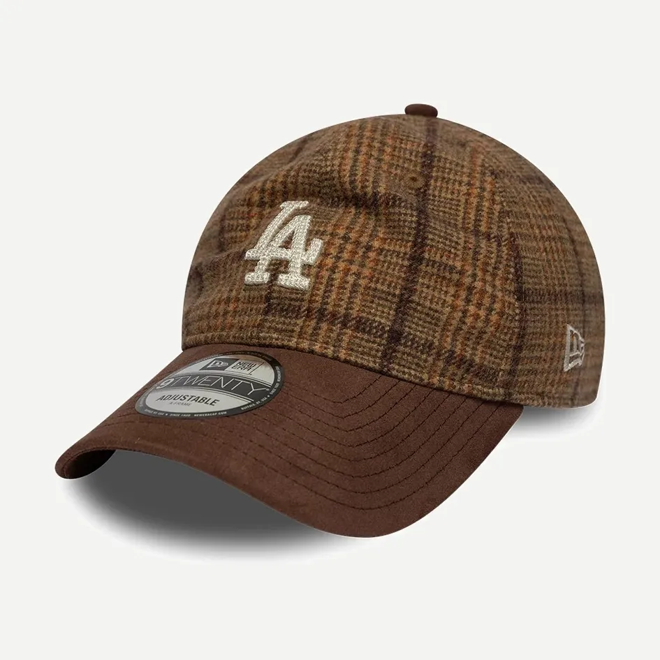 9TWENTY LA Dodgers MLB "Plaid Marron" - 60960305