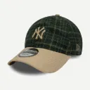 9TWENTY LA Dodgers MLB "Plaid Vert foncé & Beige" - 60960335