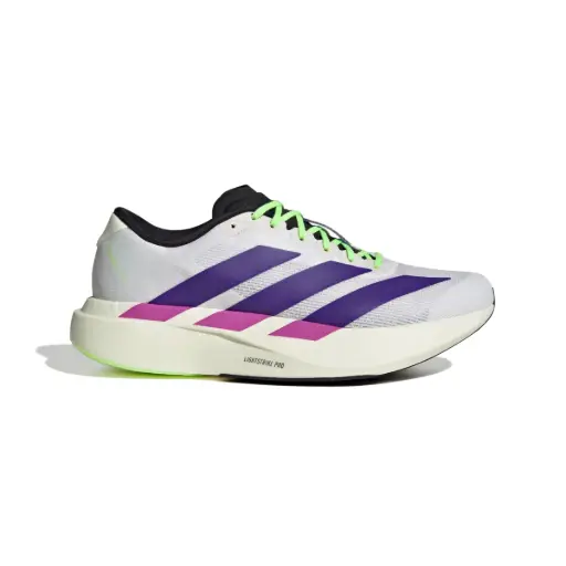 ADIZERO EVO SL "White / Collegiate Purple" - JS4495