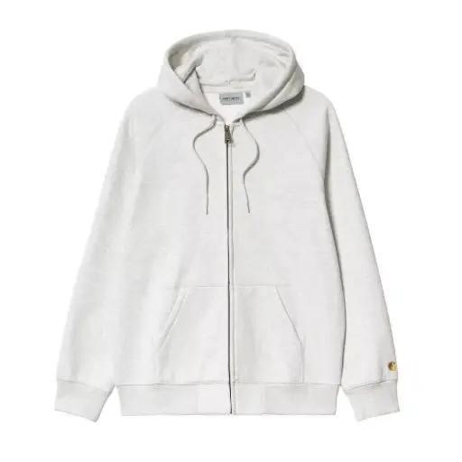 [I033664_00J_XX] Hooded Chase Jacket "Grey Heather / gold"