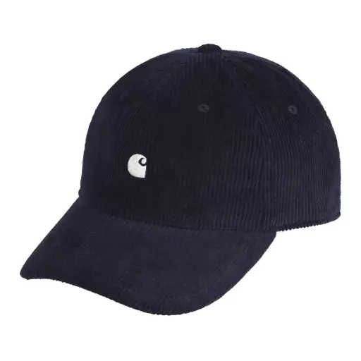 [I036729_00B_XX] Harlem Cap "Dark Navy / White"