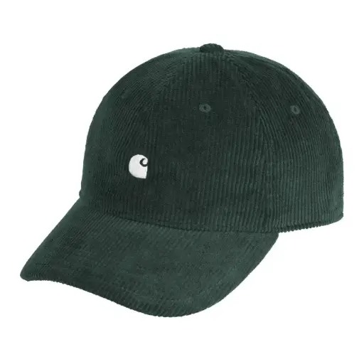 [I036729_3T3_XX] Harlem Cap "Kale Green / White"