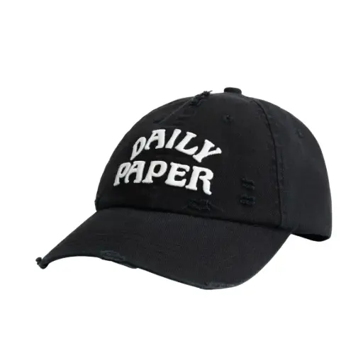 [2610057] Stack Arch Cap "Black"